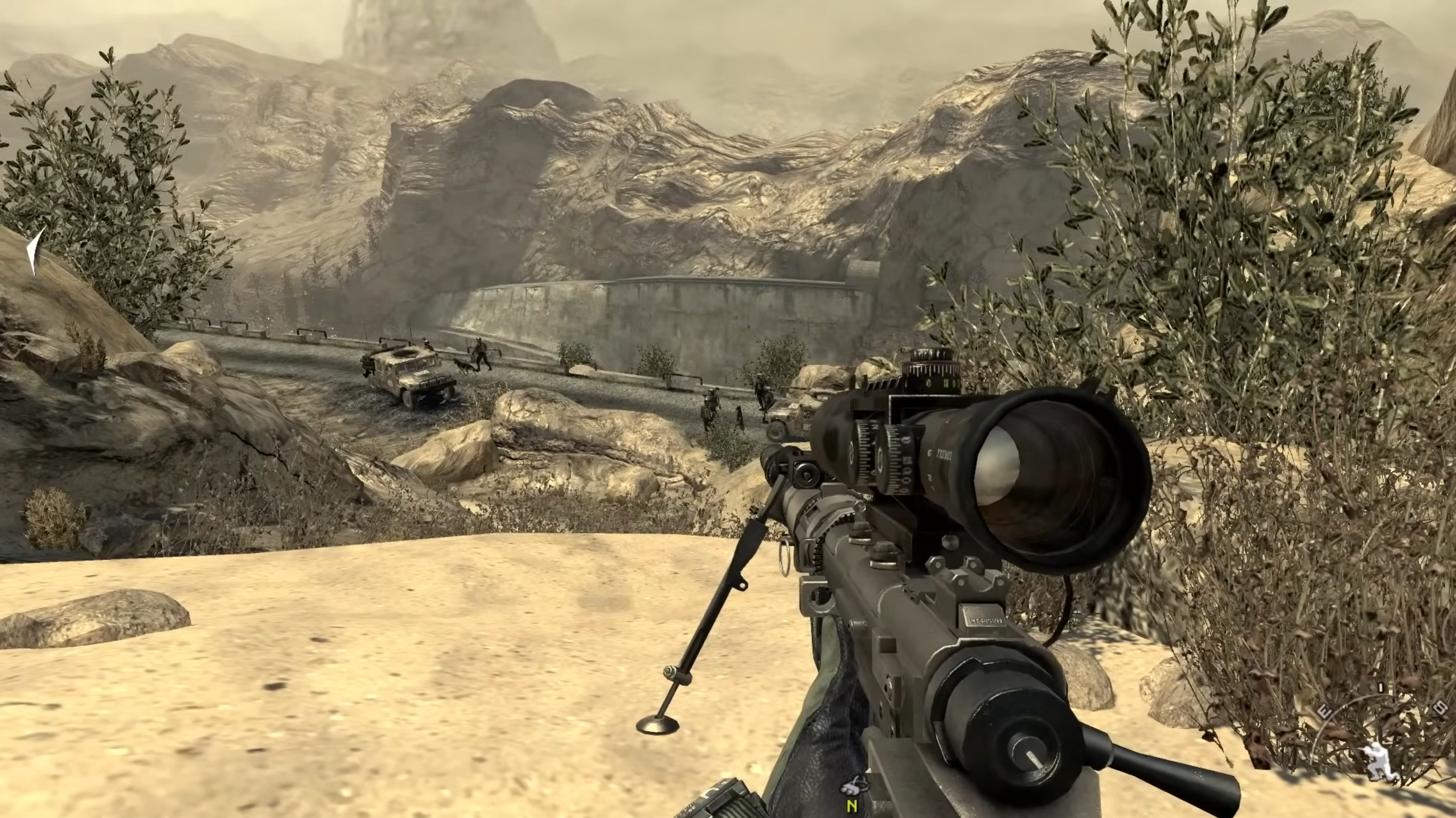 Modern warfare sniper